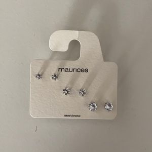 Stud earrings